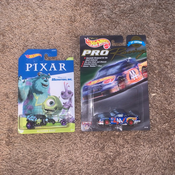 Mattel Other - Hot Wheels Pixar NASCAR Toy Car Bundle